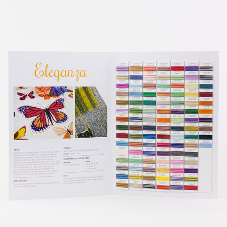 Wonderfil Kleurenkaart | Eleganza Variegated Collection