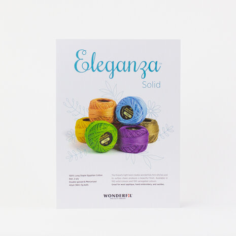 Wonderfil Kleurenkaart | Eleganza Solid Collection