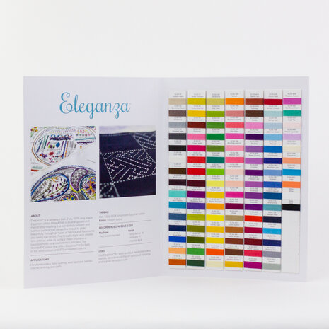 Wonderfil Kleurenkaart | Eleganza Solid Collection