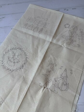 The Birdhouse | Stitchery Panel - Make Ready for Christmas [3301]