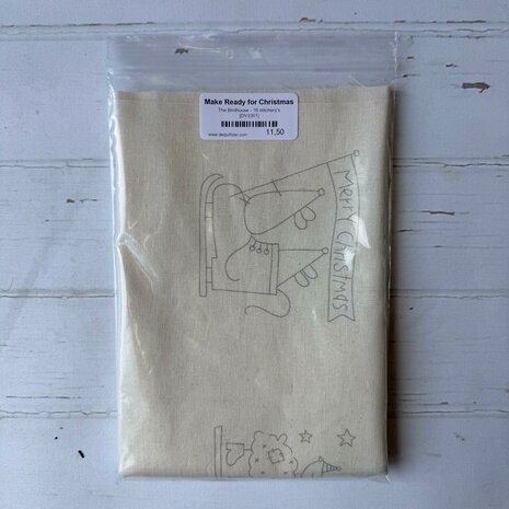 The Birdhouse | Stitchery Panel - Make Ready for Christmas [3301]