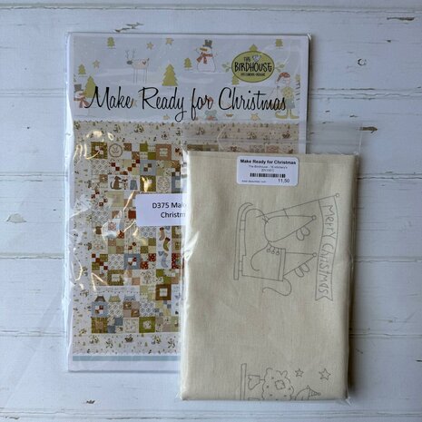 The Birdhouse | Stitchery Panel - Make Ready for Christmas [3301]
