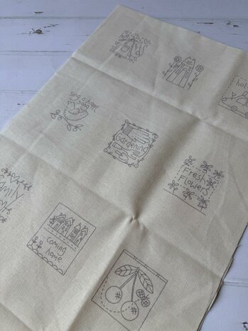 The Birdhouse | Stitchery Panel - Heartstrings Quilt [3286]