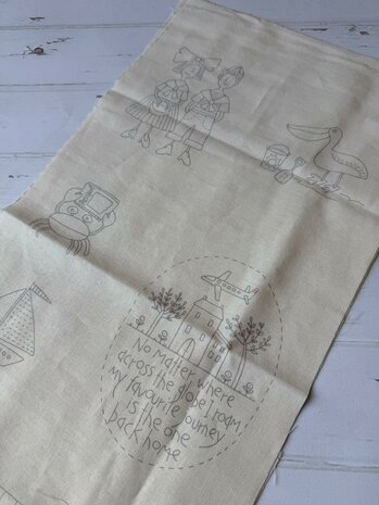 The Birdhouse | Stitchery Panel - Sunkissed Sojourn [6126]