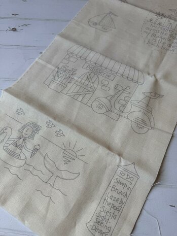 The Birdhouse | Stitchery Panel - Sunkissed Sojourn [6126]