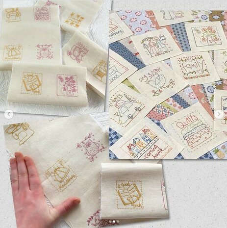 The Birdhouse | Stitchery Panel - Heartstrings Quilt [3286]