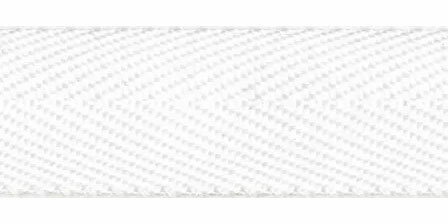 Keperband | 25mm - Wit Katoen