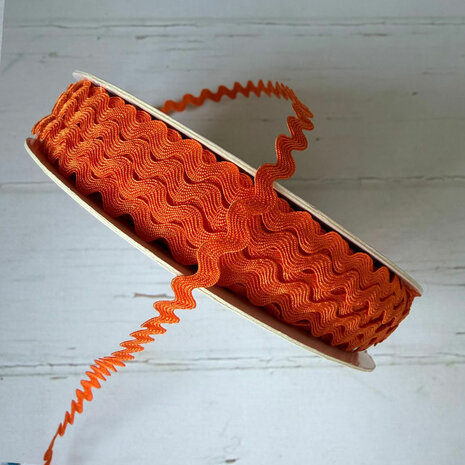 ZigZag band | 7mm - Oranje