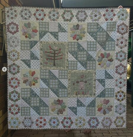 The Birdhouse | Patroon - Light & Shade Quilt [D409]