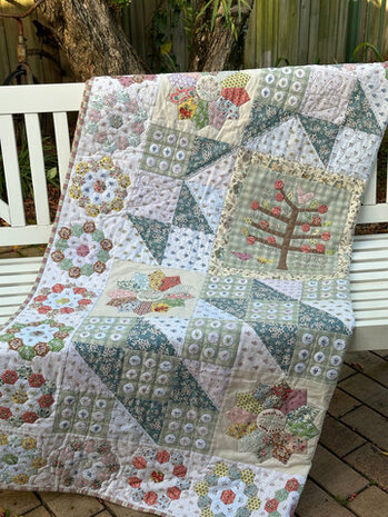 The Birdhouse | Patroon - Light & Shade Quilt [D409]