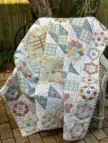 The Birdhouse | Patroon - Light & Shade Quilt [D409]
