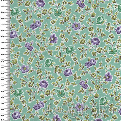 Andover | Sweet Things - Climbing Rose Teal [1636T]
