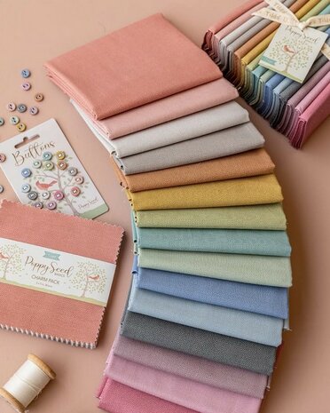 Bundel | Tilda Poppy Seed Basics - FatQuarters [300270]