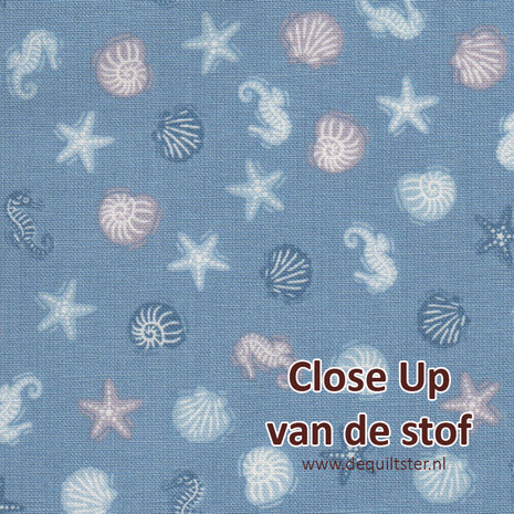 Makower | Driftwood - Sealife Blue [175B]