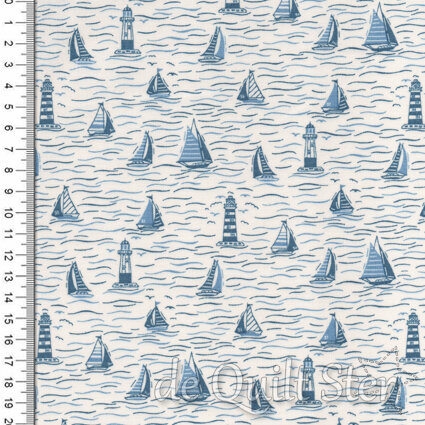 Makower | Driftwood - Sailing Cream [172Q]