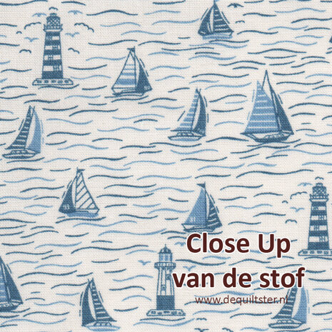 Makower | Driftwood - Sailing Cream [172Q]