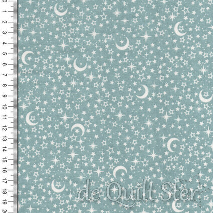 Makower | Little Ones - Stars Teal [195T]