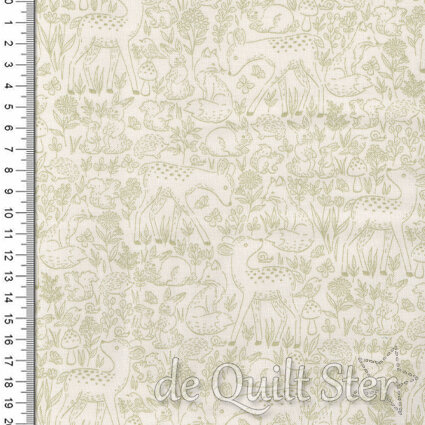 Makower | Little Ones - Etched Green [194G]