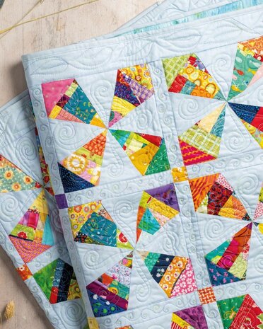 Emily Bailey | Scrap Quilts, from crumbs, strips & strings