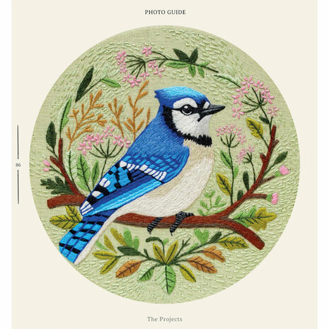 Emillie Ferris | Paint with Thread, in the garden