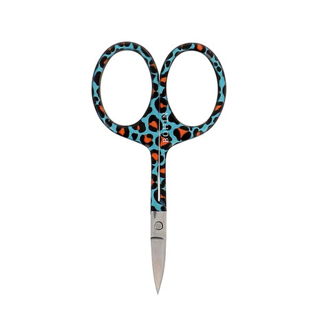 Bohin | Fancy Borduurschaartjes 9cm - Pop Leopard 'Blue/Orange' [99030C]