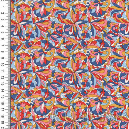 Liberty of London | Summer Fair - Swirling Kaleidoscope [01667504A]
