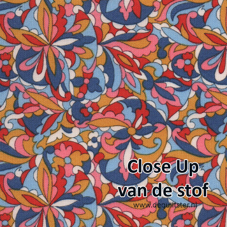 Liberty of London | Summer Fair - Swirling Kaleidoscope [01667504A]
