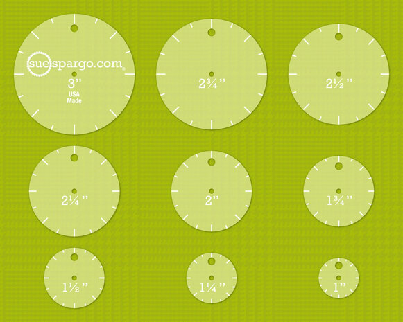 Sue Spargo | Creative Stitching Tools - Circles Easy [NOT-CST-03]