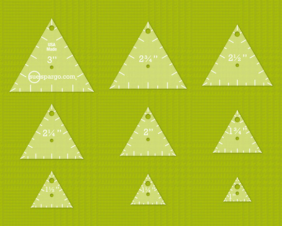 Sue Spargo | Creative Stitching Tools - Triangles Easy [NOT-CST-07]