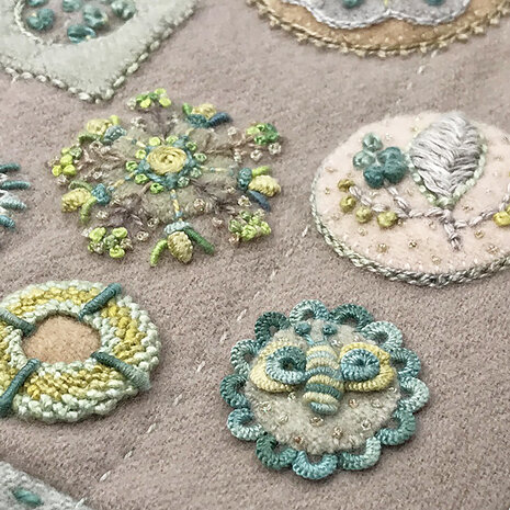 Sue Spargo | Tranquil Garden Needle Roll KIT