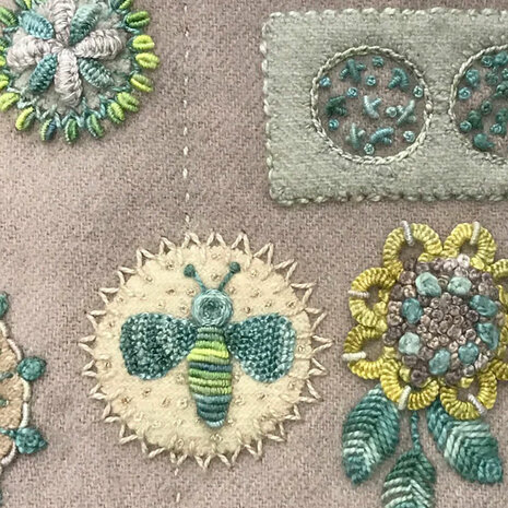 Sue Spargo | Tranquil Garden Needle Roll KIT