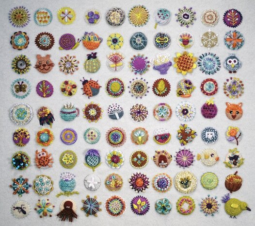 Sue Spargo | Toned Down - Circle Sampler KIT
