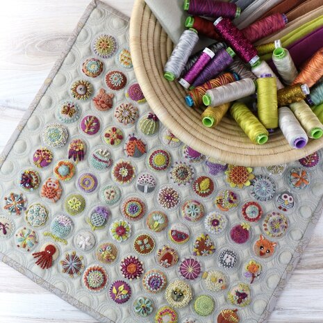 Sue Spargo | Toned Down - Circle Sampler KIT