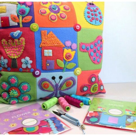 Sue Spargo Kit | Polka Dot Bird - colorway 2