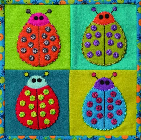 Sue Spargo Kit | Ladybug - colorway 3