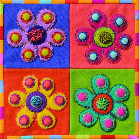 Sue Spargo Kit | Flower - colorway 3