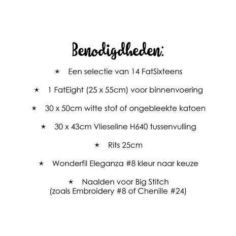 Quilt Ster Patroon | Kantha Tasje + Bonuspatroon