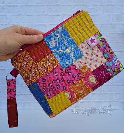 Quilt Ster Patroon | Kantha Tasje + Bonuspatroon