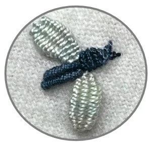 Beth Upstill | Garden of Embroidered Bugs *RESERVEER*