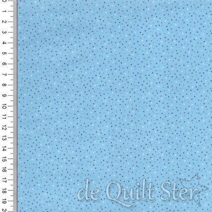 Poppie Cotton | Country Confetti - Blueberry Blue [CC20219]
