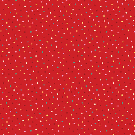 Poppie Cotton | Country Confetti - Hot Tamale Bright Red [CC20194]