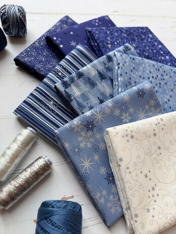 Kerst 2026 | Snowy Crystals - Bundel 8x FatEights
