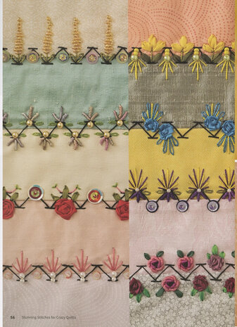 Kathy Seaman Shaw | Stunning Stitches for crazy quilts