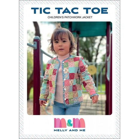 Melly & Me | Tic Tac Toe - Children's Patchwork Jacket [MM186]
