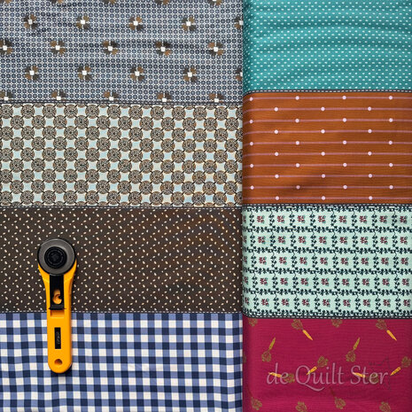 Gathered Lollies | Jen Kingwell - Complete Collectie halve meters