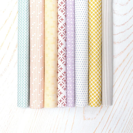 Gathered Bonbons | Jen Kingwell - Chicken Scratch Blush [18302-11]