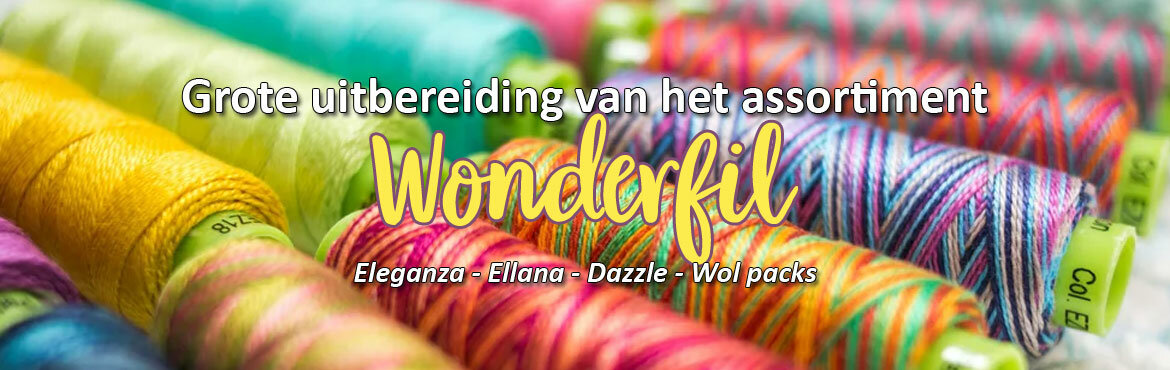 Discover the beautiful WonderFil range and its applications in projects by Sue Spargo and more!