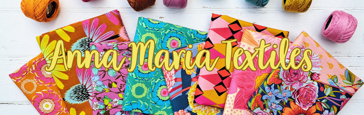 Explore our extensive Anna Maria Textiles collection at De Quilt Ster