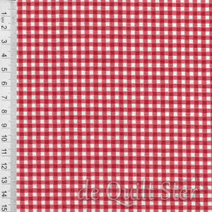 Beautifully Basics | Ruitje kerst rood [610R6]