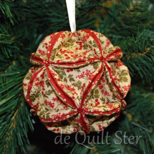 Quilt Ster Pakket Patchwork (kerst)bal